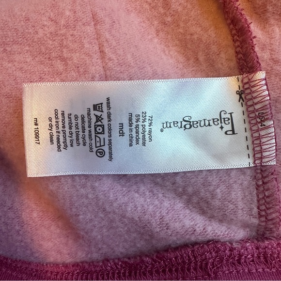 NWOT - World's Softest Tall Cowl Neck Set - Raspberry TallMedium - Picture 6 of 6